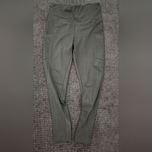 Dark Gray High-Waisted Leggings